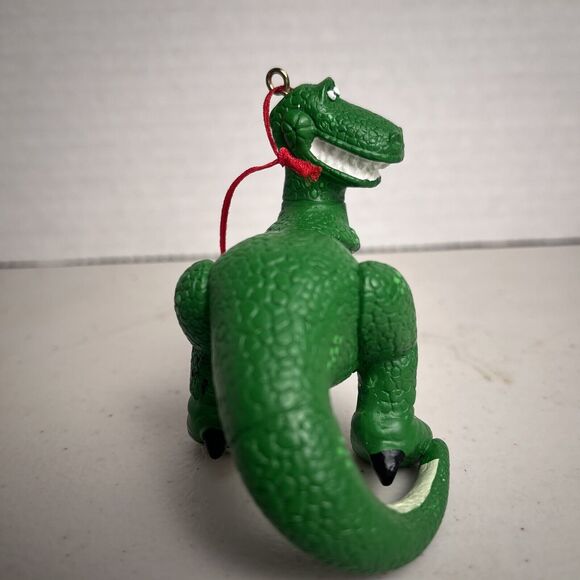 Disney Toy Story Pixar REX Green Dinosaur Christmas Ornament Xmas Holiday 2.5" - Picture 7 of 9